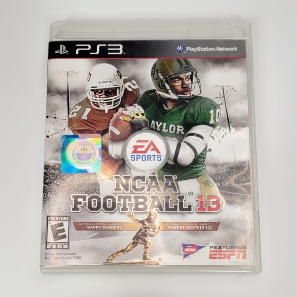 NCAA Football 13 (Sony PlayStation 3, 2012) PS3 Complete Game w/ Manual & Case - Picture 1 of 4